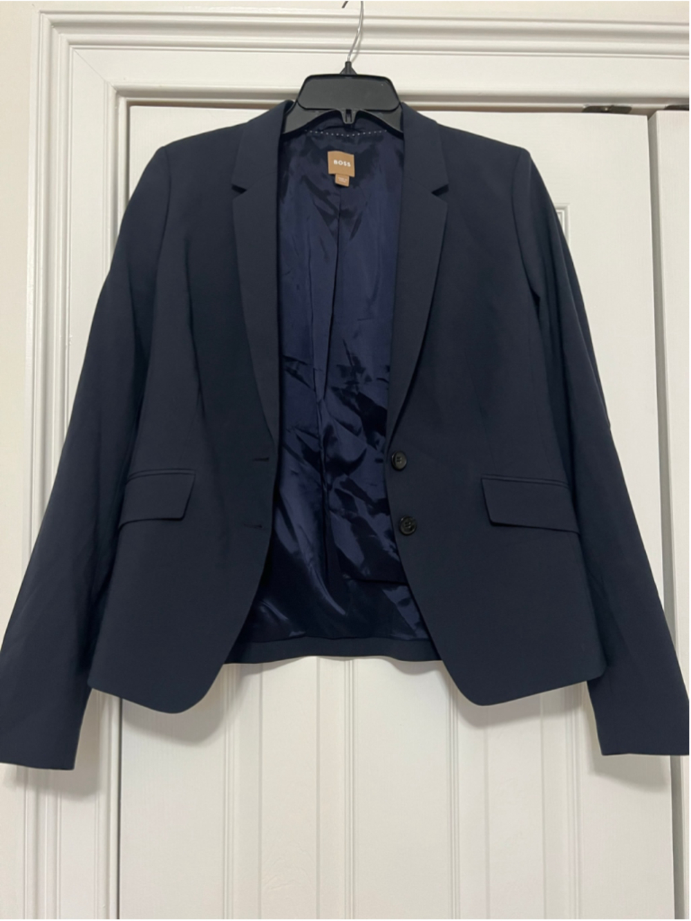 Women's BOSS Navy Blazer Suit Jacket US size 6